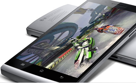 มือถือจีน OPPO Find 5 หน้าจอ 5 นิ้ว