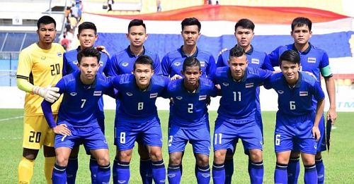 ภาพนักกีฬาฟุตบอลซีเกมส์ 2017 ทีมชาติไทย ชุด U23