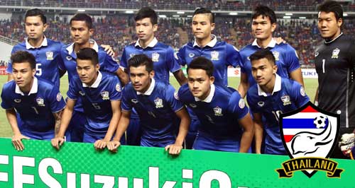 ภาพนักเตะ Thailand Football team ชุด AFF Suzuki Cup 2016