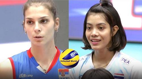 อัจฉราพร คงยศ นักวอลเลย์บอลหญิงทีมชาติไทย ทำแต้มสูงสุด WGP 2016