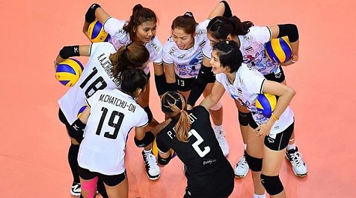 วอลเลย์บอลหญิงทีมชาติไทย รวมพลังสู้ มัลดีฟส์ วอลเลย์บอลชิงแชมป์เอเชีย 2017 รอบแรก 9 ส.ค. 60