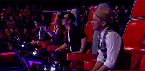 โค้ชทั้ 4 ใน The Voice Thailand 6 กันยายน 2558